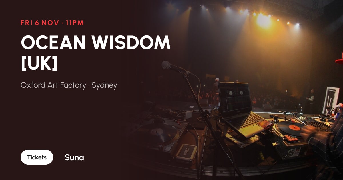 The link preview: OCEAN WISDOM [UK]