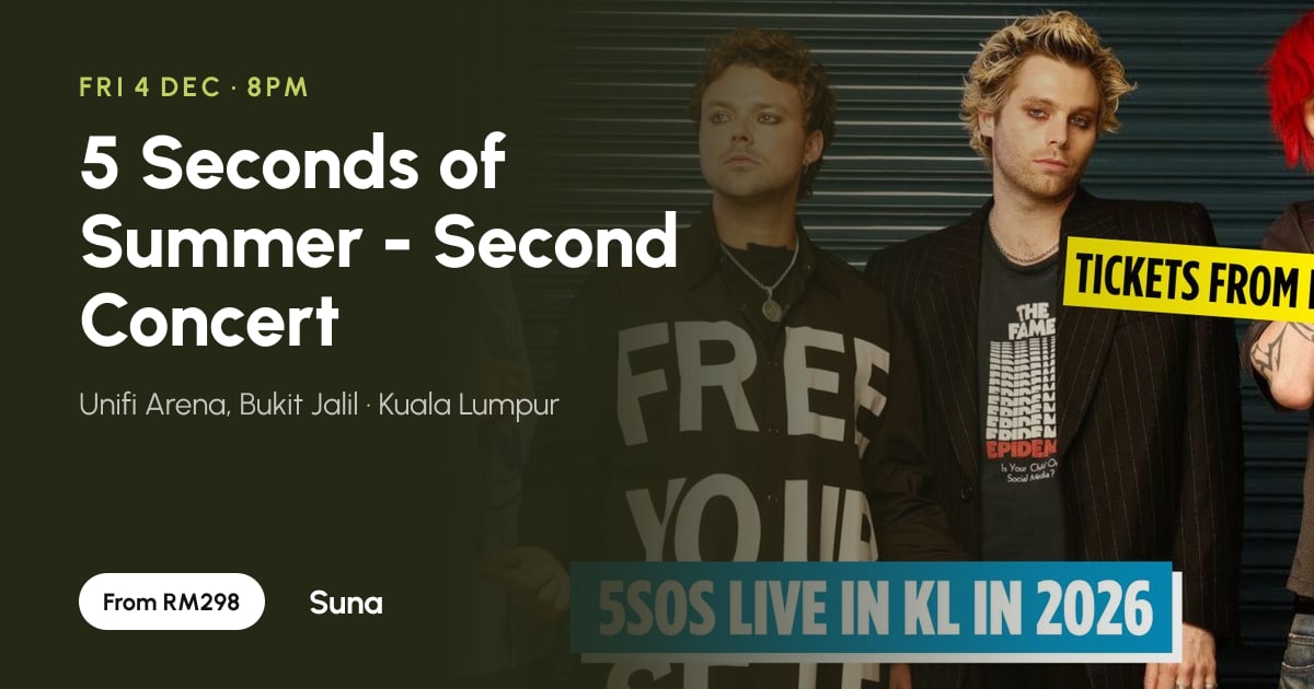 The link preview: 5 Seconds of Summer - Second Concert