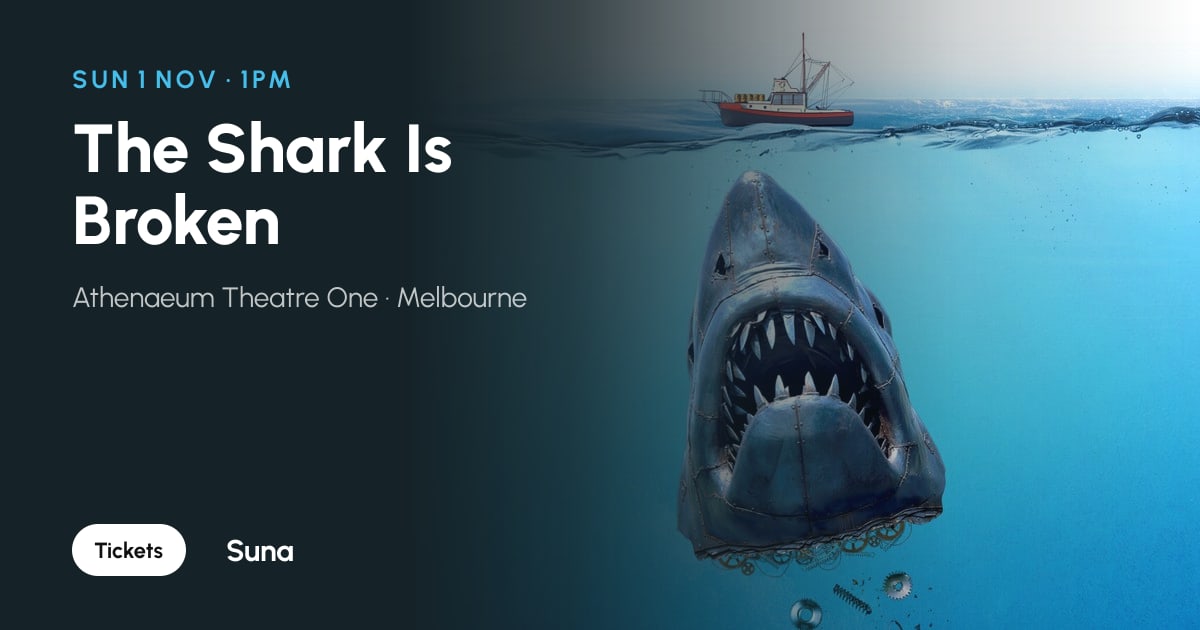 The link preview: The Shark Is Broken