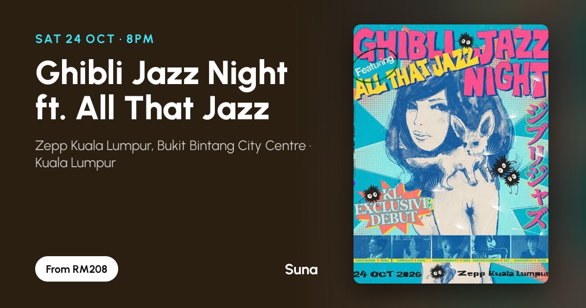 The link preview: Ghibli Jazz Night ft. All That Jazz