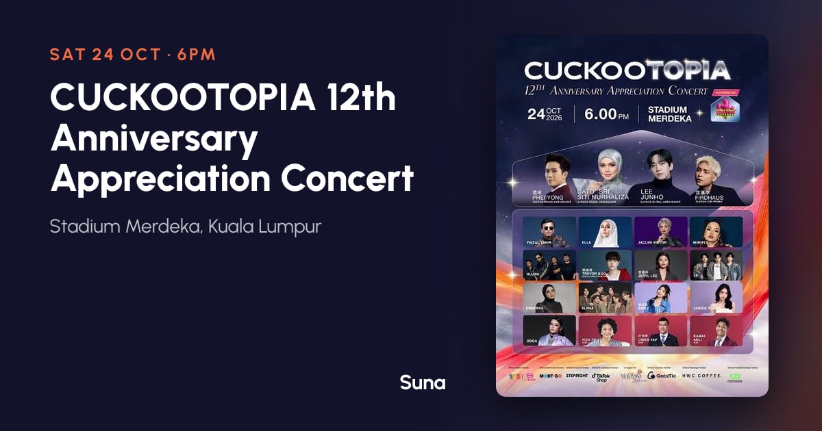 The link preview: CUCKOOTOPIA 12th Anniversary Appreciation Concert