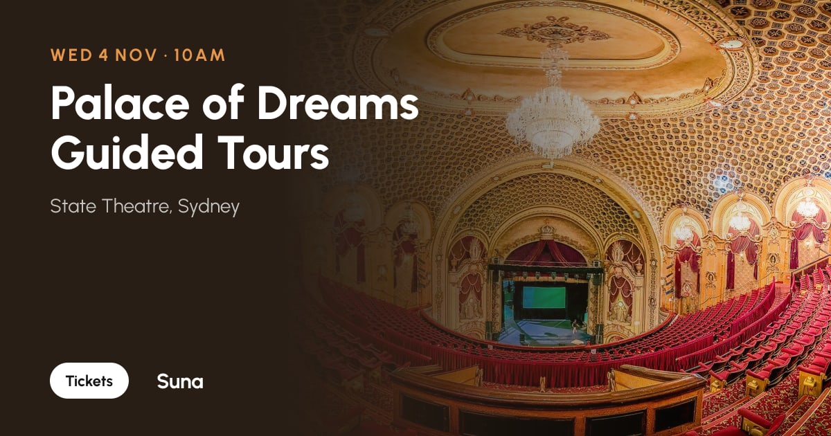 The link preview: Palace of Dreams Guided Tours