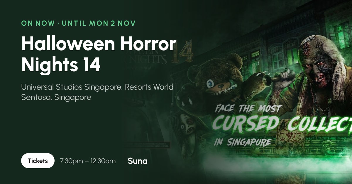 The link preview: Halloween Horror Nights 14