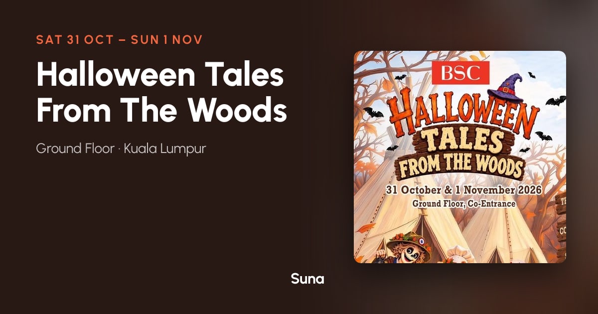 The link preview: Halloween Tales From The Woods