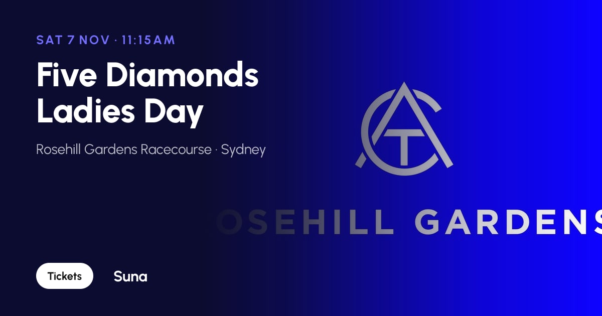 The link preview: Five Diamonds Ladies Day