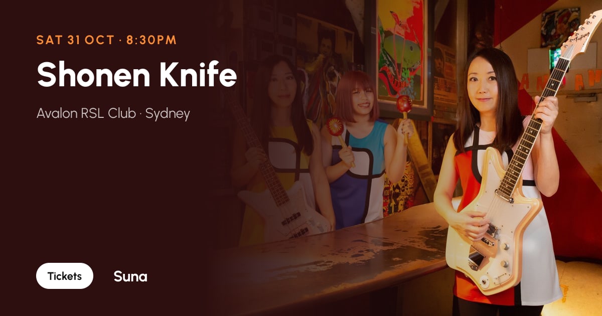 The link preview: Shonen Knife