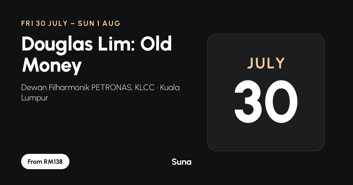 The link preview: Douglas Lim: Old Money
