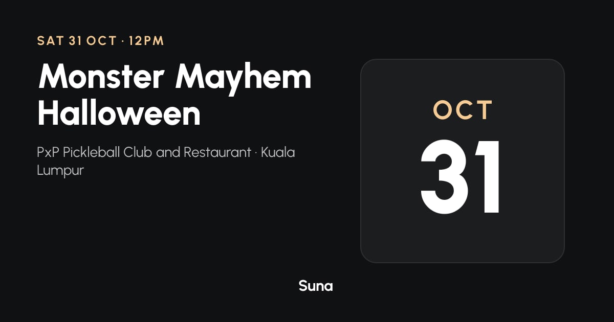 The link preview: Monster Mayhem Halloween