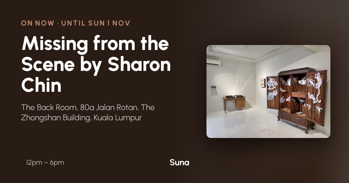 The link preview: Missing from the Scene by Sharon Chin