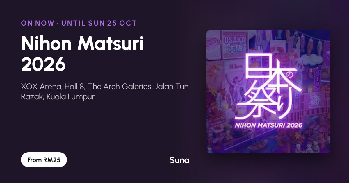 The link preview: Nihon Matsuri 2026